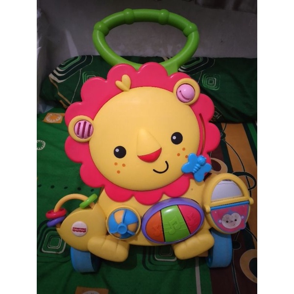 preloved push walker fisher price