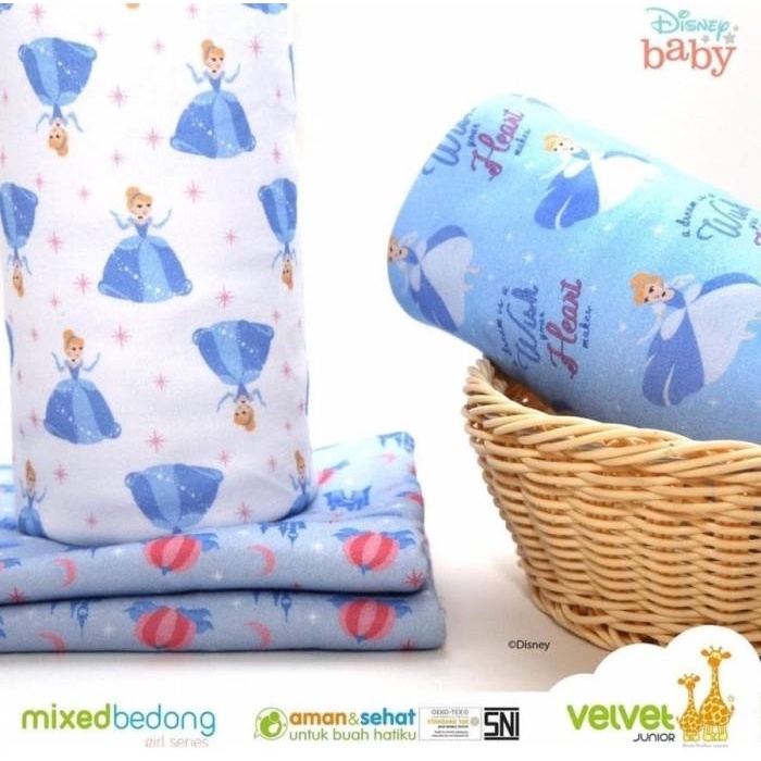Kamar Bayi Velvet Junior Kain Bedong Bayi - Bedong Bayi Baru Lahir Newborn