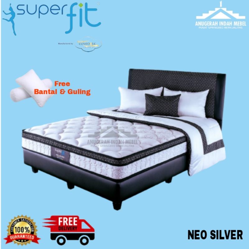 SPRING BED SUPERFIT COMFORTA NEO SILVER