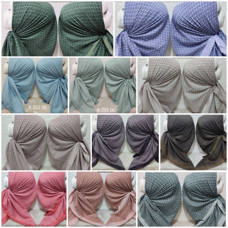 Kerudung Deenaykw Button Voal Premium
