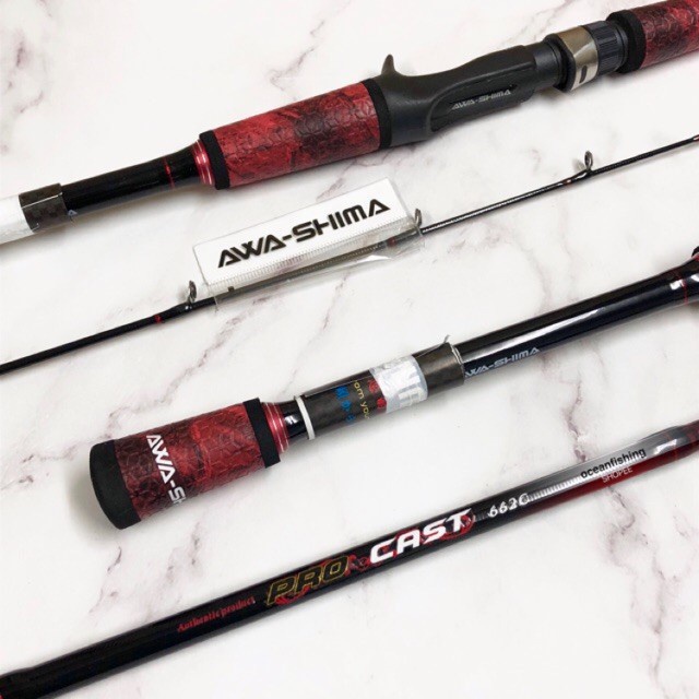 Joran Baitcasting 602c 662c Awashima Pro Cast TERBAIK