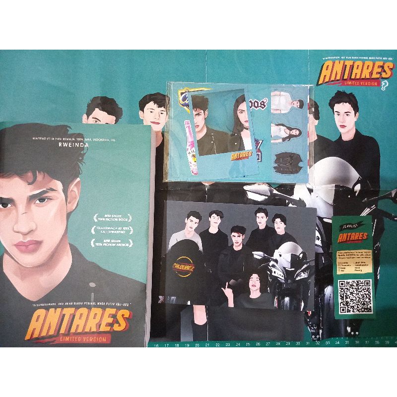 Novel Antares Preloved ORIGINAL Fullset