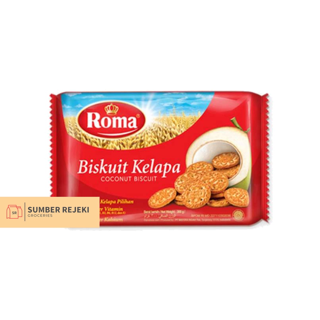 

ROMA BISKUIT KELAPA 300g GROSIR & ECER