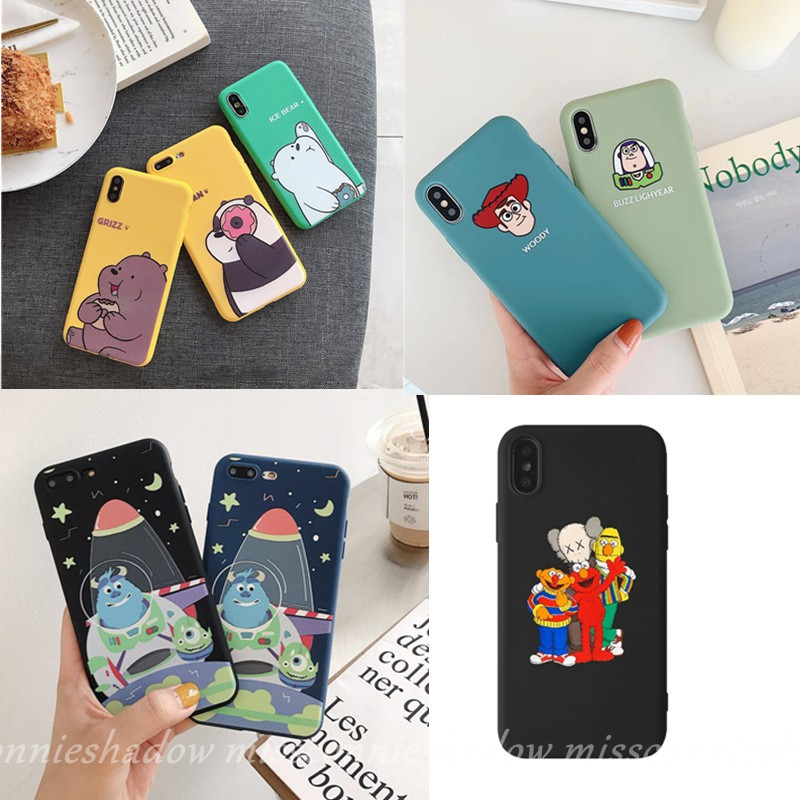 Soft Case Oppo A12 A92 Reno 4 A5 A9 2020 A15 A31 2020 A1K A5S A7 A71 A3S A37F F7 A11K F9 F9Pro F11 F5 F1S A83 A57 A39 F3 F11Pro Motif Kartun