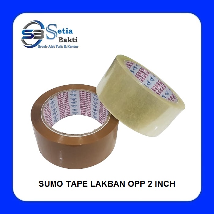 

SUMO Lakban - Plakban Plastik OPP 2 Inch x 80 Yard - 1 Pcs