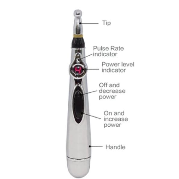 9.9 Terlaris DF-618 Akupuntur pen terapi massager pen Electronic Acupuncture Pen Electric pijat serb