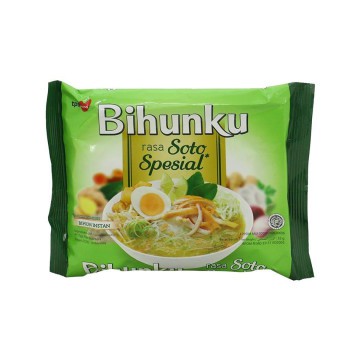 [HALAL] Bihunku Bihun Instan Rice Vermicelli 60gr Ayam Bawang / Soto / Kari Laksa / Asam Pedas