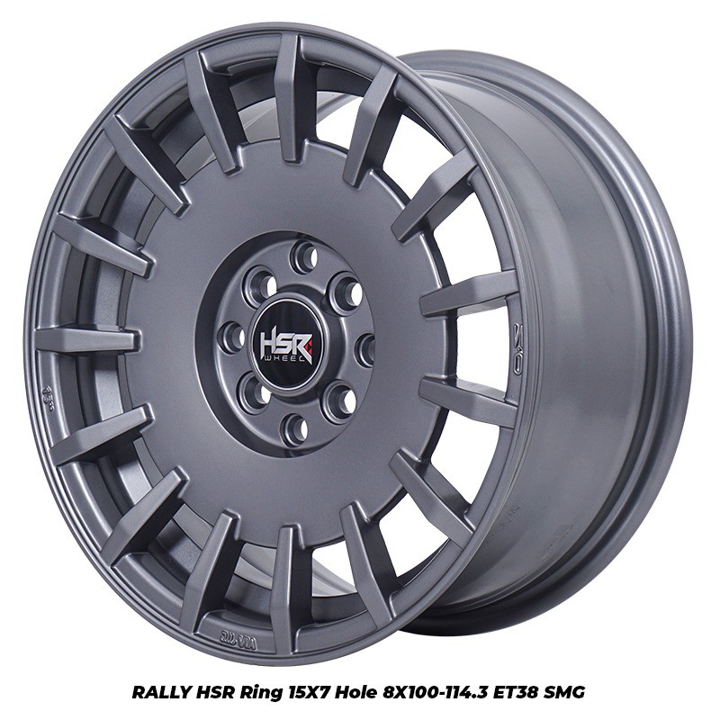 Velg Mobil Murah HSR RALLY Ring 15 Velg Racing JDM Rally Brio Mobilio Calya Sigra Terlaris