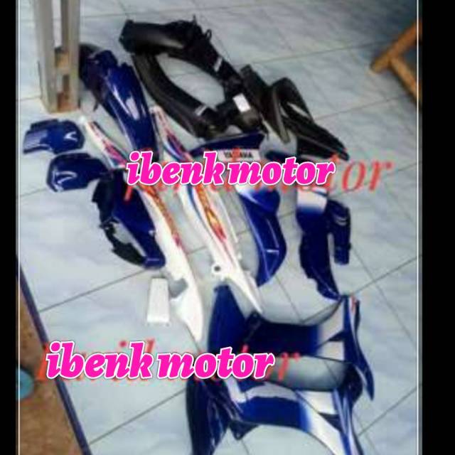 Full body set jupiter z lama biru putih