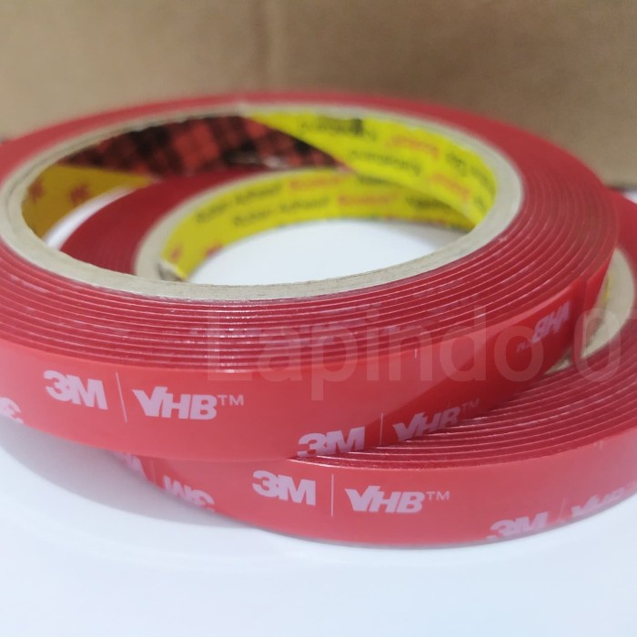 

Segera Miliki Dabel Tip 3M Vhb Clear 4910 / Double Tape Permanent 12 Mm X 3 Mtr Trendi