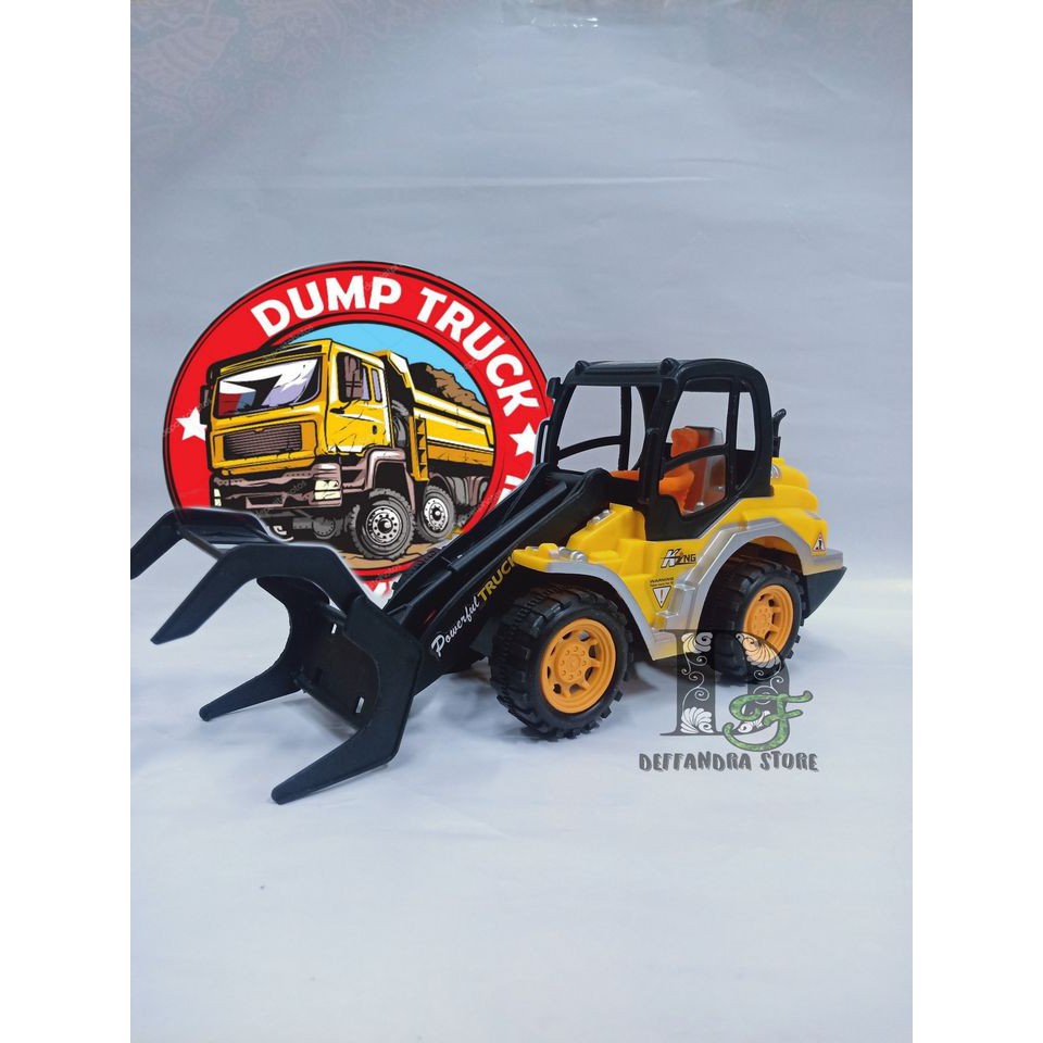 Bombiq Truck Diecast Truk Kontruksi Powerfull