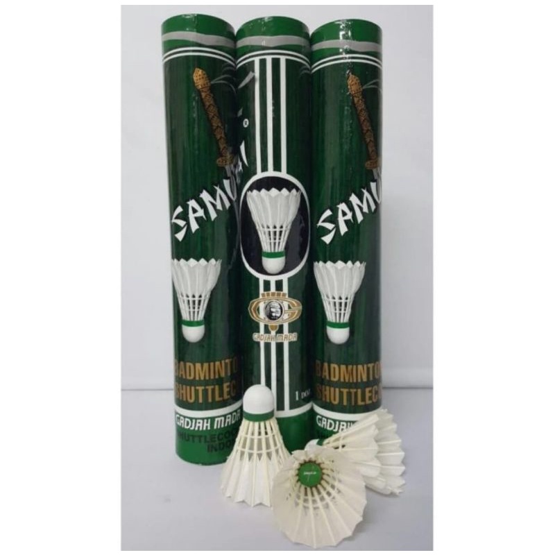 Kok Badminton Samurai Hijau / Shuttlecock Samurai Ijo Gajah Mada