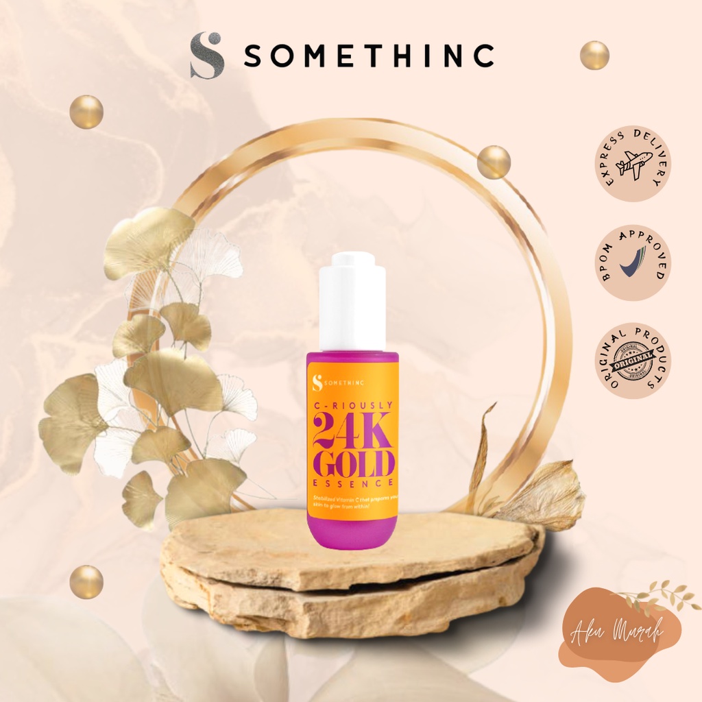 ✨ AKU MURAH ✨Somethinc Criously 24K Gold Essence BPOM Original