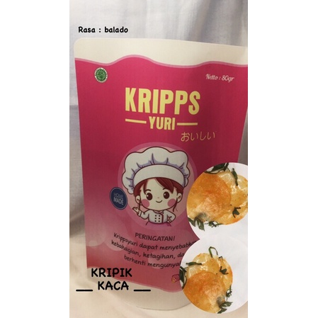 

KRIPPSYURI KERIPIK KACA ASLI SINGKONG BALADO
