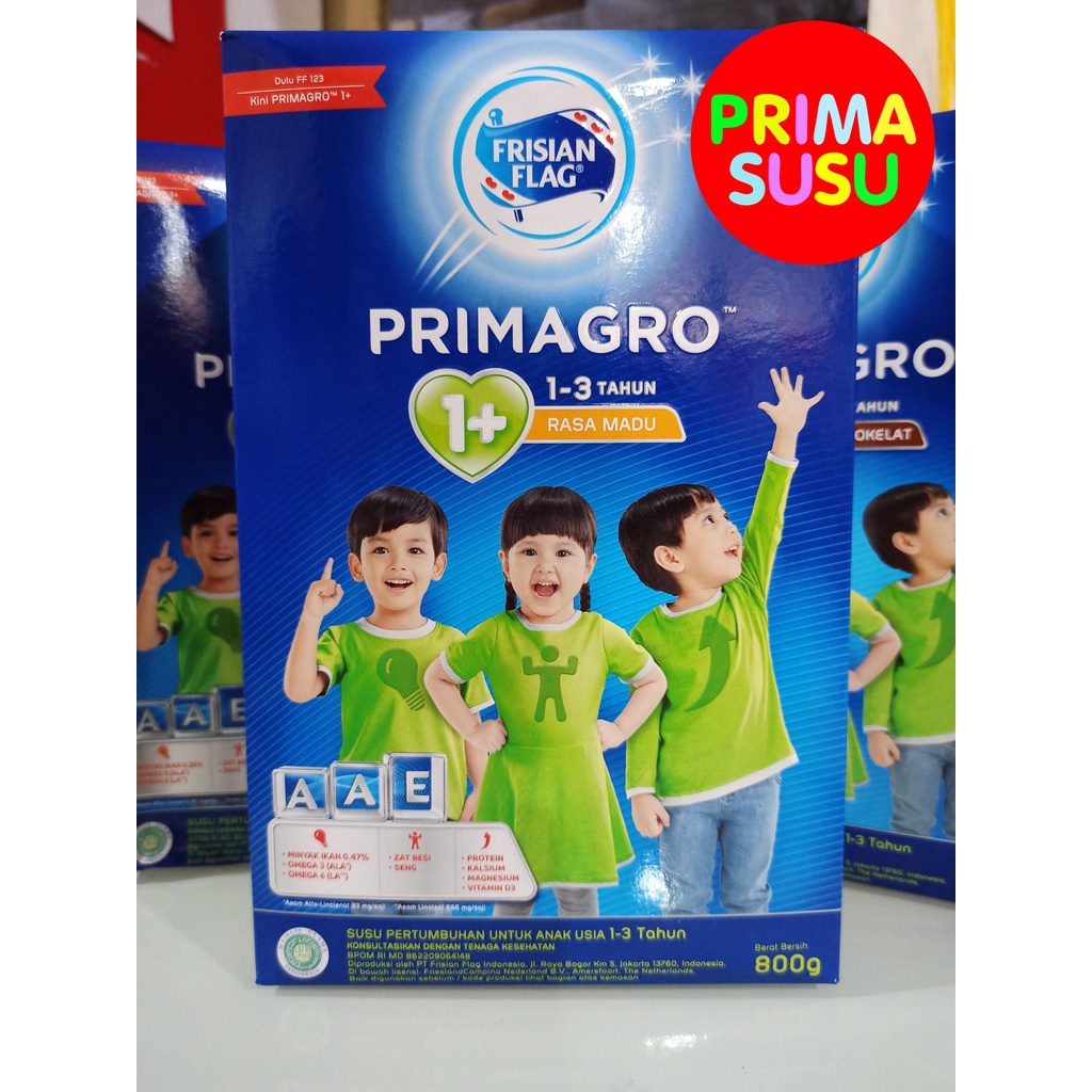 Primagro 1+ 750 Gr, Cokelat, Madu, Vanila