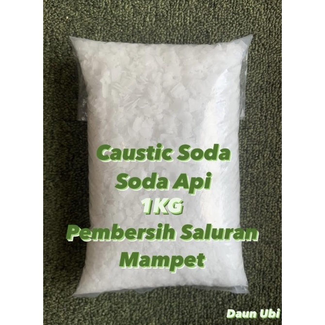 

Soda Api / Coastic Soda Flakes / NaOH - 1 KG TERLAKU