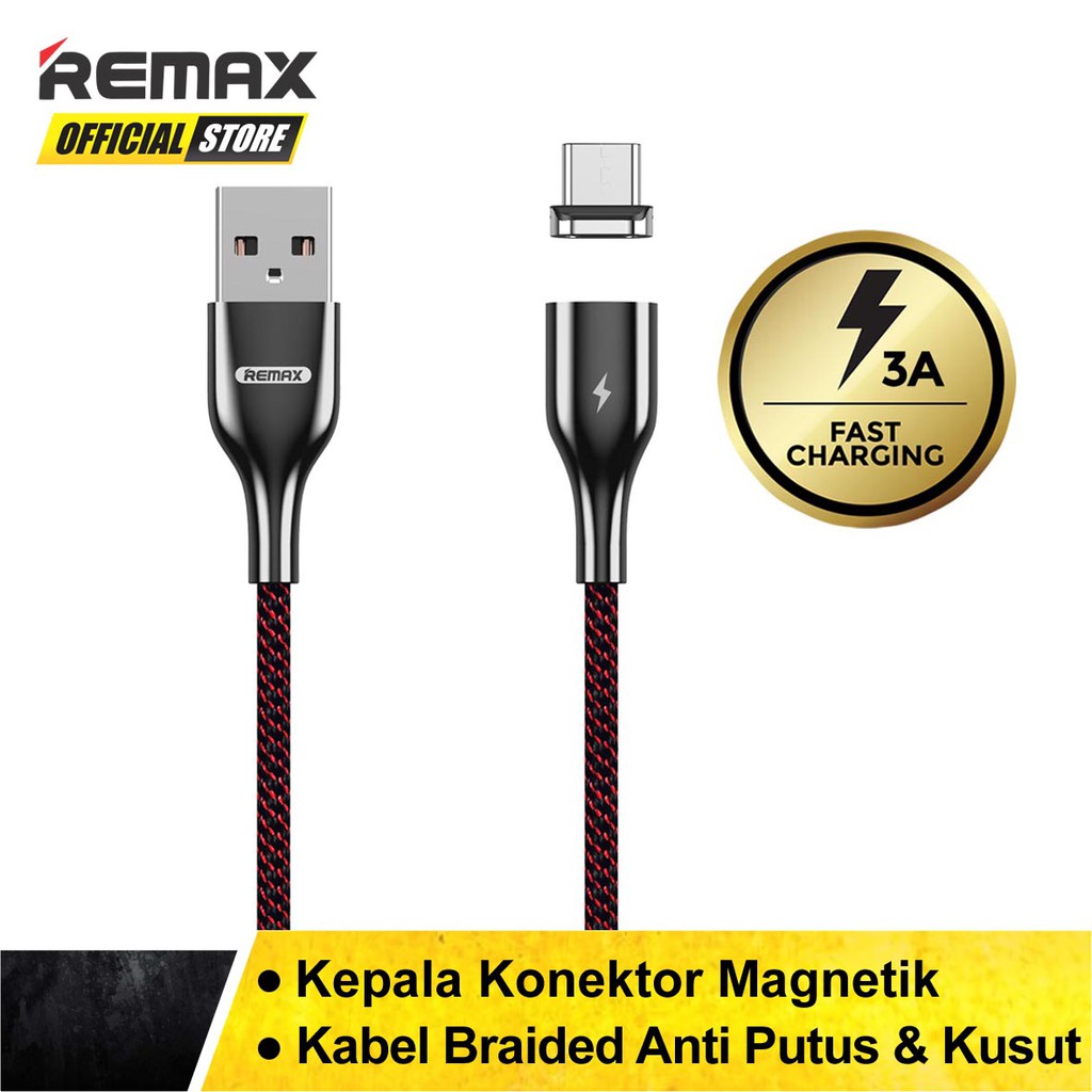 Remax Magnets 3A Micro Cable - 1M