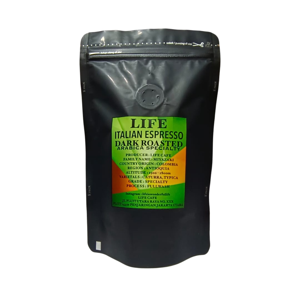 

Kopi LIFE Italian Espresso
