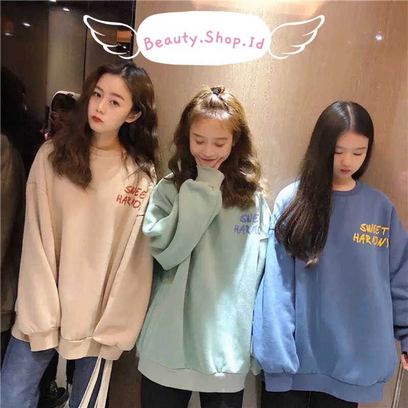 [COD] Crewneck Sweater Sweet - Korean Style