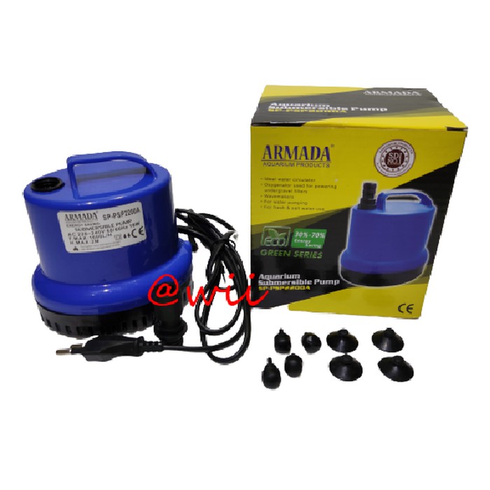 POMPA AIR CELUP LOW WATT AQUARIUM ARMADA SP PSP 3200A SUBMERSIBLE PUMP