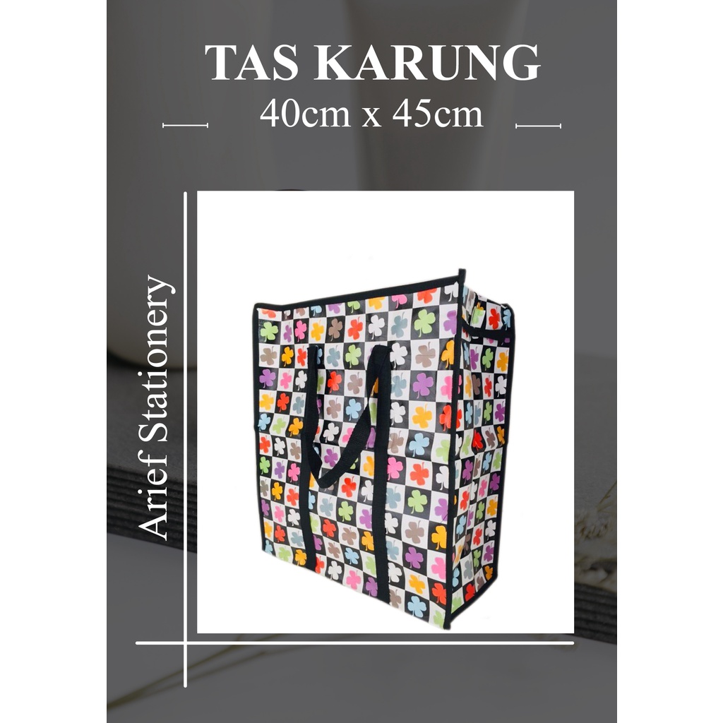 Tas Karung Serbaguna Tas Belanja Tas Loundry Ukuran 40cm x 45cm