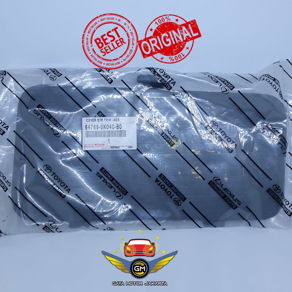 Cover Tutup Dongkrak Innova 64766-0K040-B0 Grey Abu Gelap