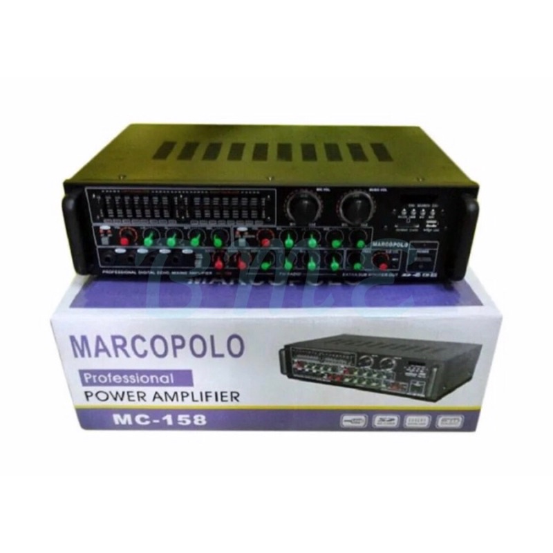 Power Amplifier Karaoke MARCOPOLO MC-158