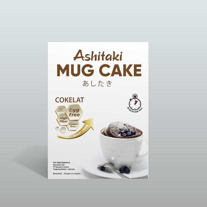 

TERMURAH Ashtaki Mug Cake Coklat 210gr