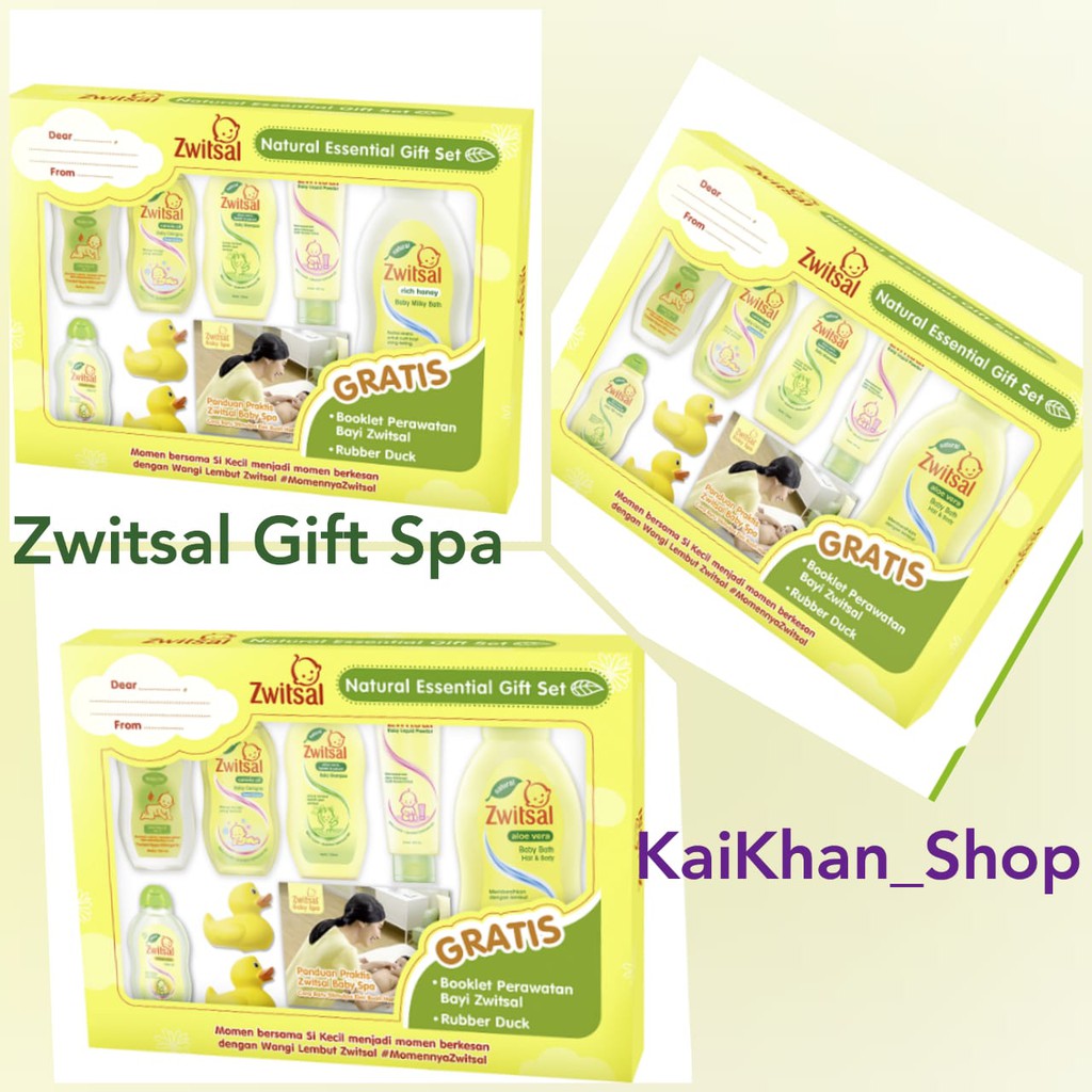 Zwitsal Baby Spa Gift Box KEMASAN DAN MODEL BARU