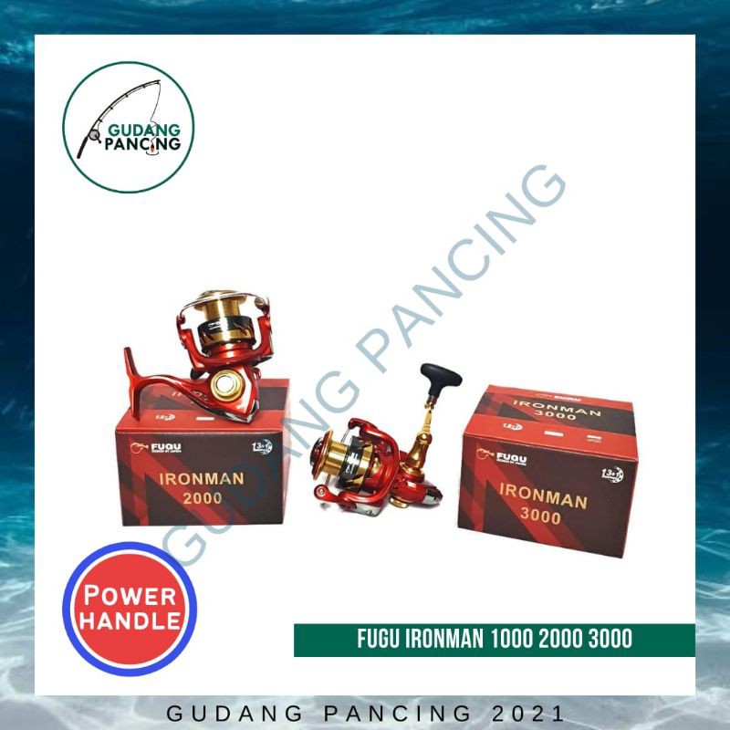 Reel Pancing Fugu Ironman 1000 2000 3000