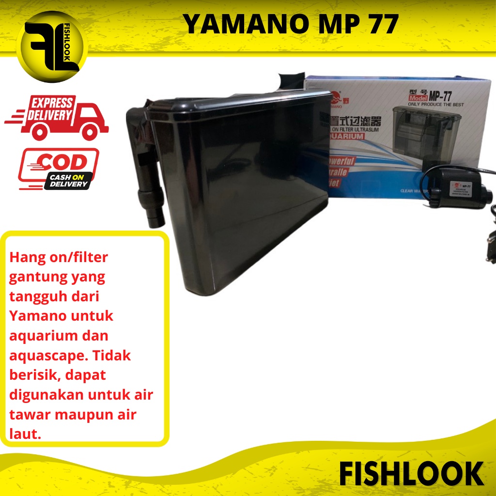 YAMANO MP 77 MP77 hanging filter gantung hang on aquarium aquascape