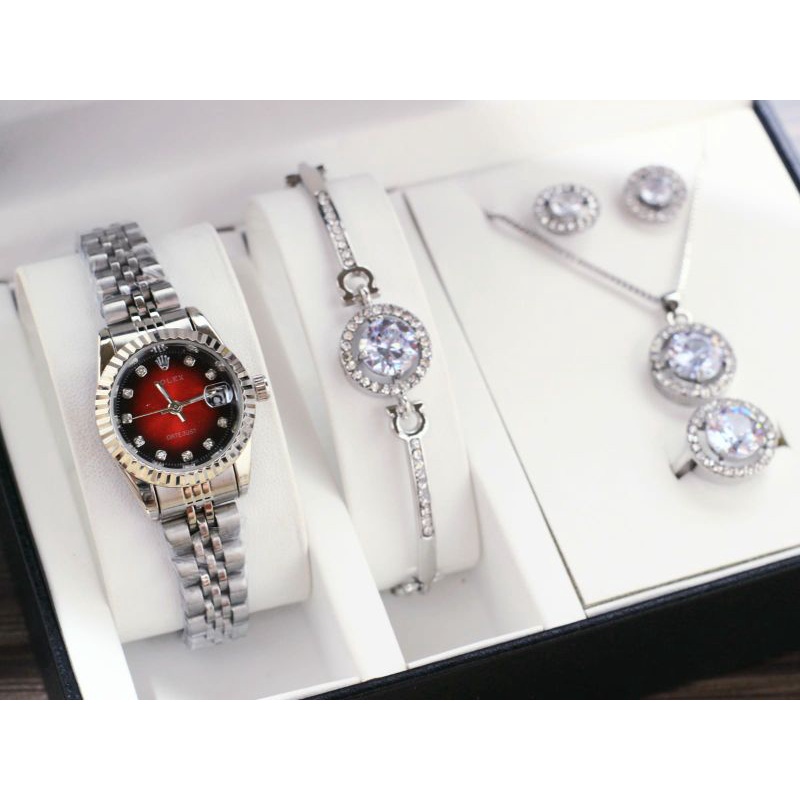 jam tangan wanita rolex tanggal aktif set terbaru