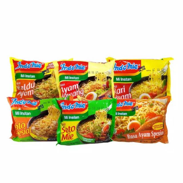 

Indomie kuah all variant