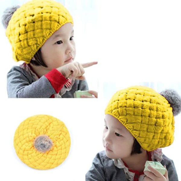 Import Topi Anak Pineaple Hat Anak Topi Anak Nanas Rajut Korean Style Knit Pineapple Hat - Topi Anak Perempuan Nanas IMPORT Rajut Elastis Pineaple Hat Kids - Topi Nanas Anak Premium Quality