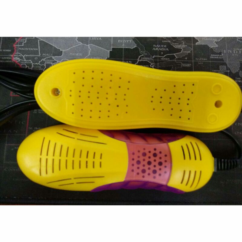 Pengering Sepatu Elektrik Penghilang Bau Odor Dehumidity - Yellow