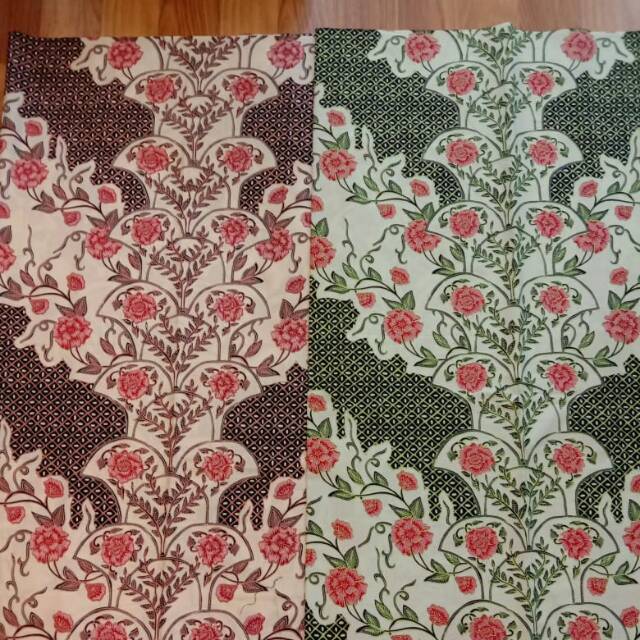 Kain Batik Mawar Seroja