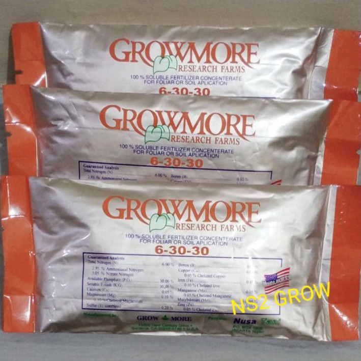 PUPUK BUAH GROWMORE 6.30.30