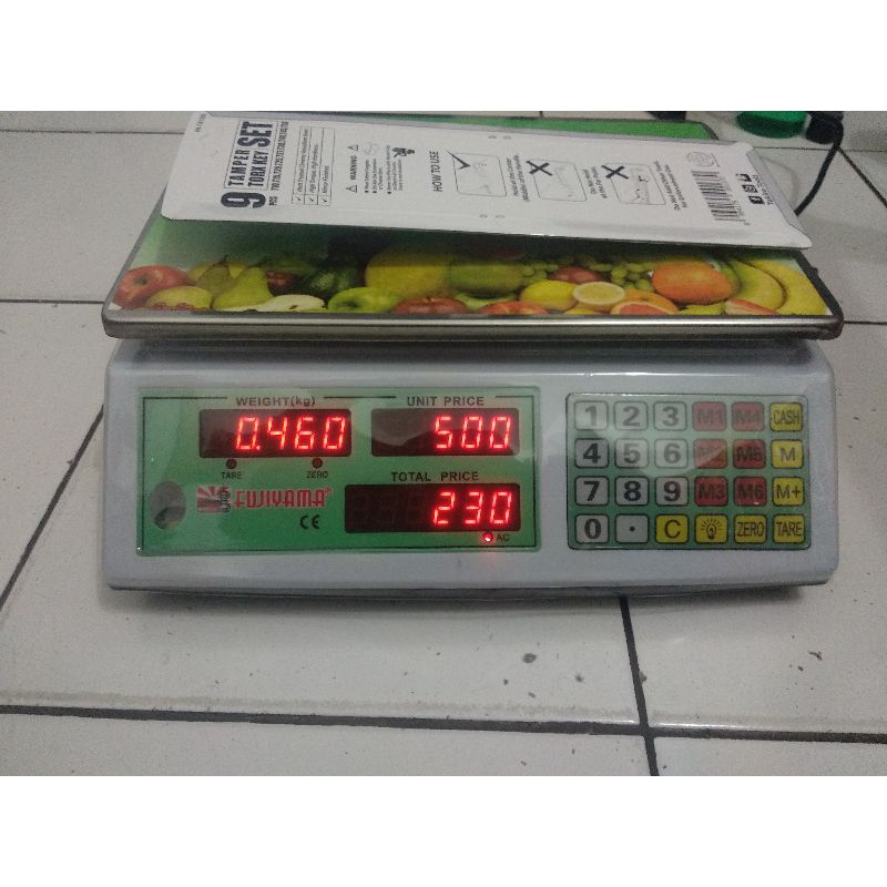 Timbangan Digital 30Kg / Timbangan Buah dan laundry / Timbangan MultiFungsi JAPAN STANDART