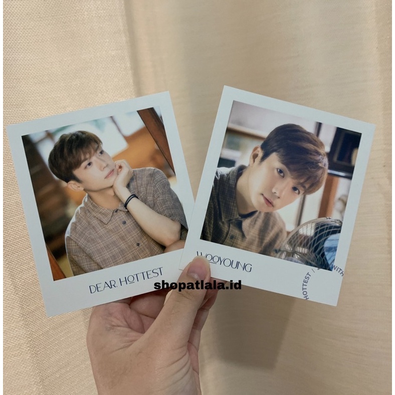 2PM Dear Hottest MD Wooyoung Polaroid Set