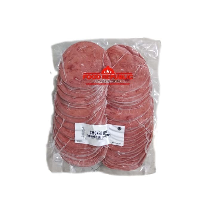 

Daging Asap - Smoked Beef Daging Sapi Asap Slice 1 Kg Halal Premium Enak