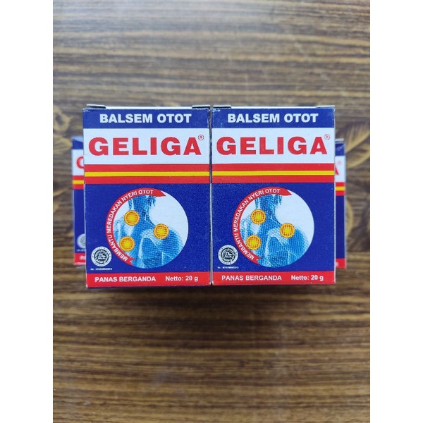 Balsem Otot GELIGA 20gr dan Balsem Lang 20gr