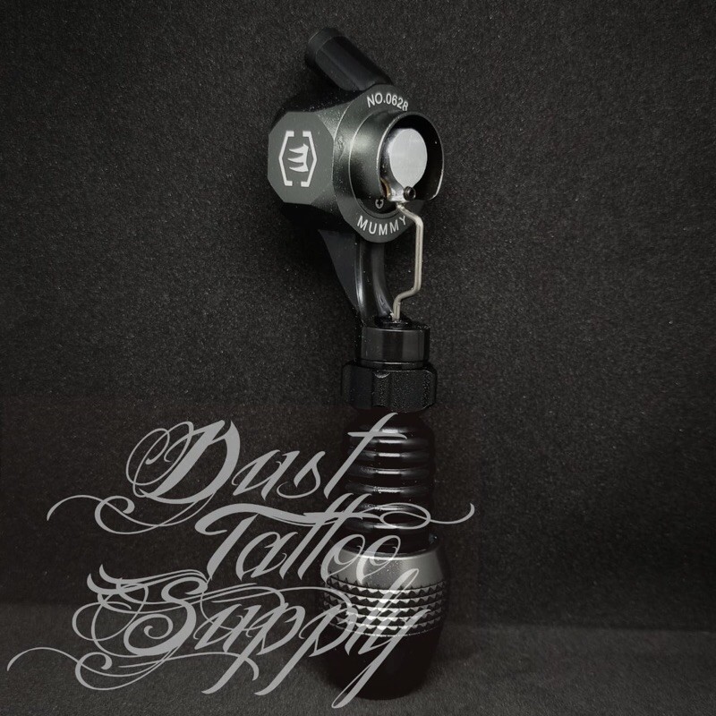 Mummy Rotary Tattoo Machine With Adjustable Grip Grey
