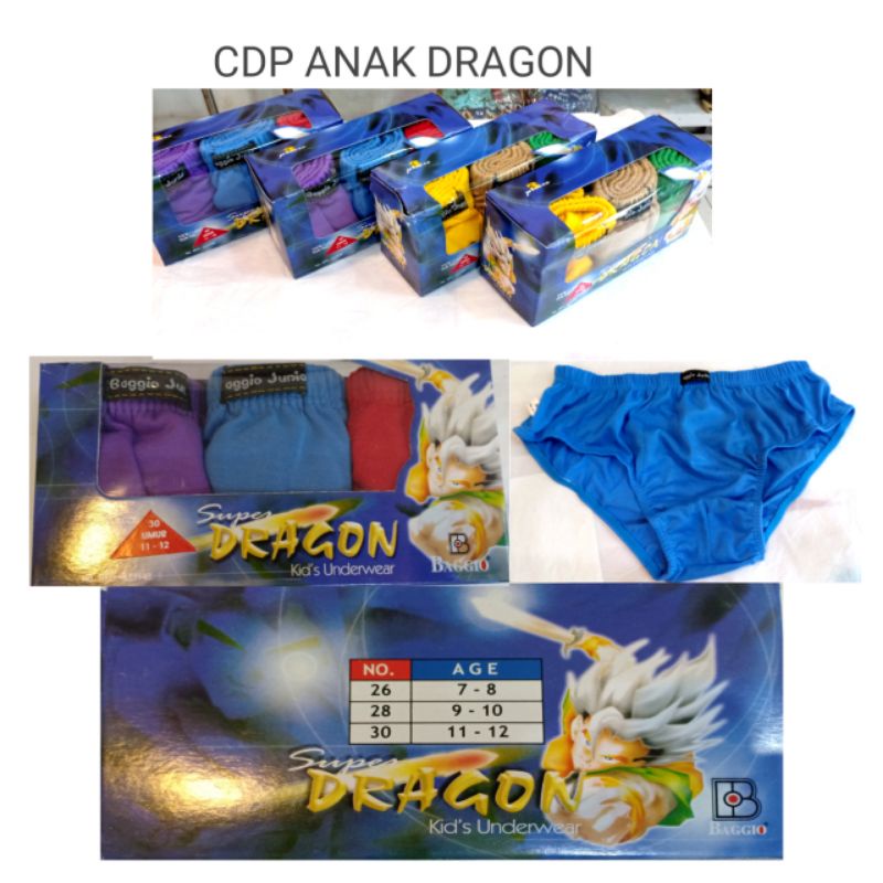 CELANA DALAM PRIA ANAK DRAGOM SEMPAK ANAK DRAGON