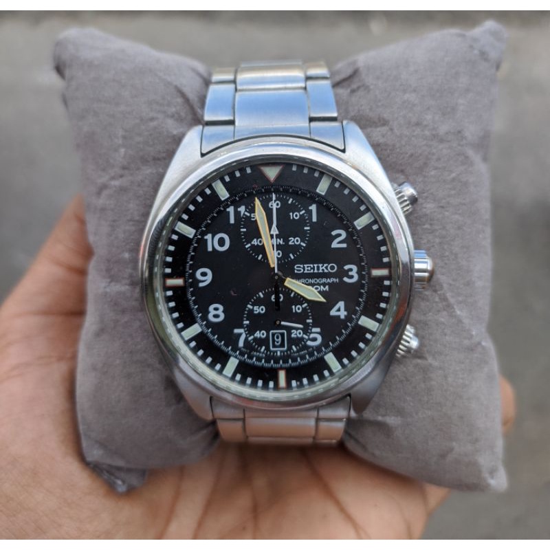 Jam Tangan Seiko Chronograph 100m 7t94-0BL0