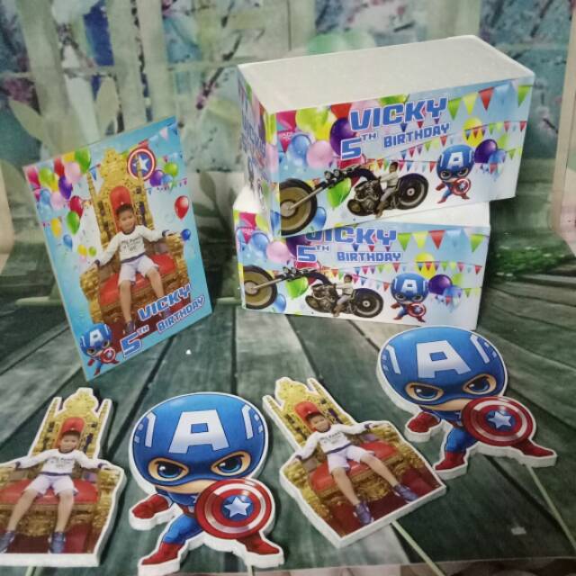 

gabus display lollypop ,etc. tema captain america