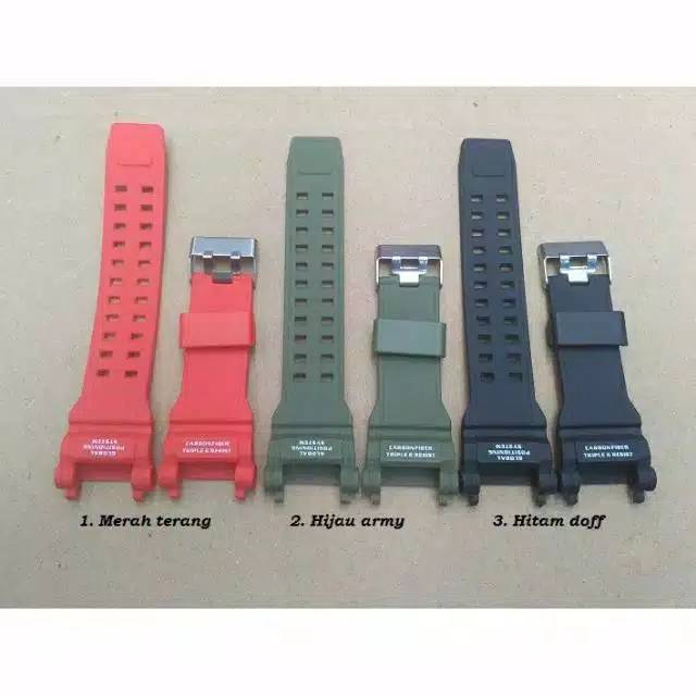 STRAP TALI JAM CASIO G SHOCK GPW 2000 / GPW-2000 /GPW2000 RUBBER STRAP TALI JAM CASIO G SHOCK