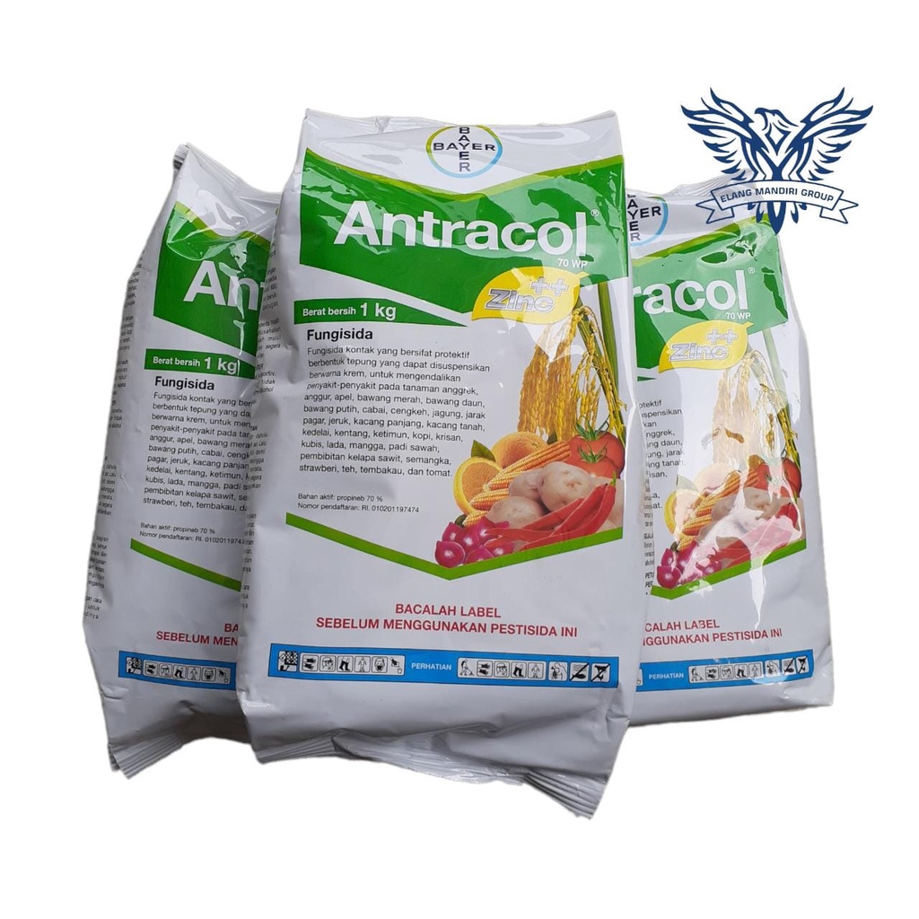 Fungisida Antracol 70wp Ukuran 1 Kg