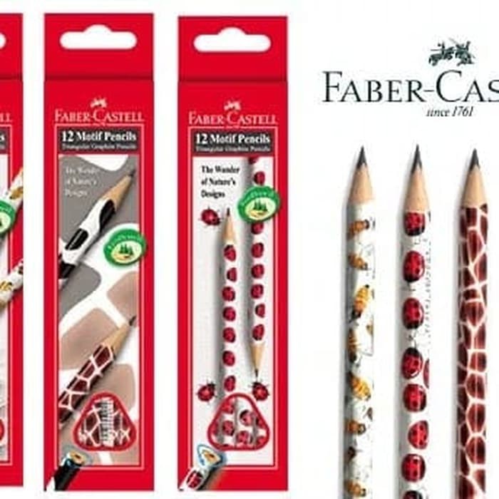 

Pensil Faber Castell 2B Motif Animal