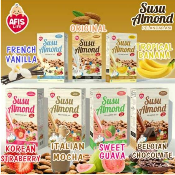 Susu Almond Pelancar Asi