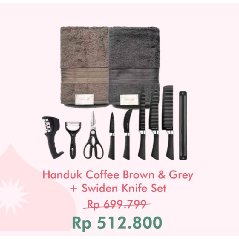 HANDUK SAVRA + SWIDEN KNIFE SET